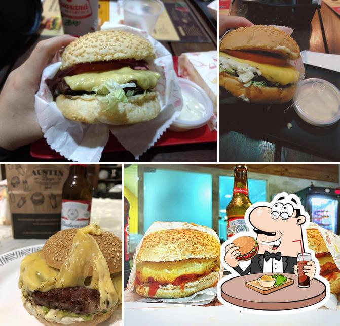 Delicie-se com um hambúrguer no Austin Burguer