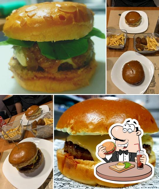 Delicie-se com um hambúrguer no Bernô Burger