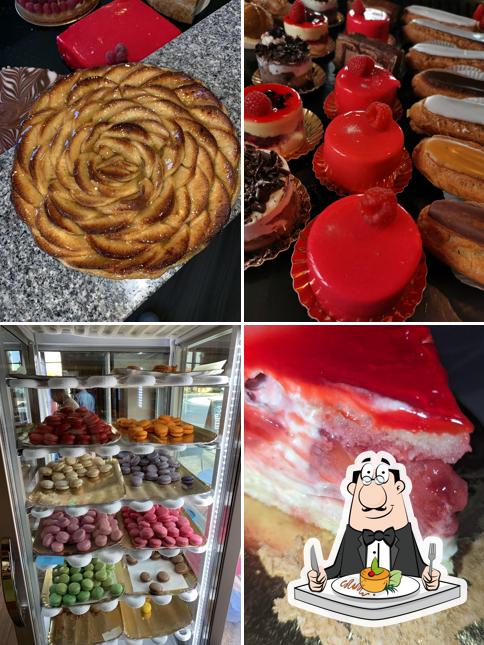 Plats à Boulangerie-Pâtisserie Au Cœur du Goût