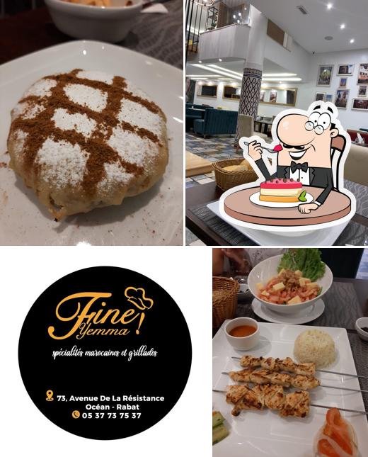 Fine yemma propose une sélection de plats sucrés