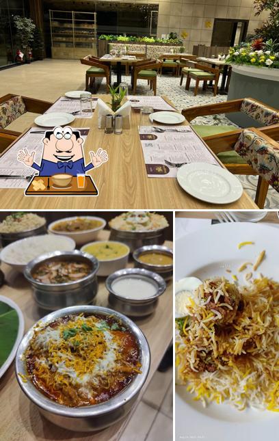 The restaurant's food and interior
