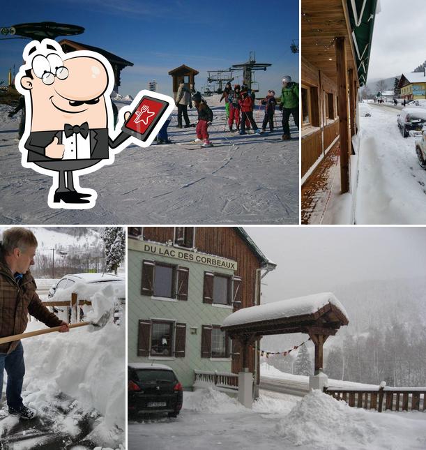 Jetez un coup d’œil à quoi ressemble hotel du lac des corbeaux La Bresse à l'extérieur