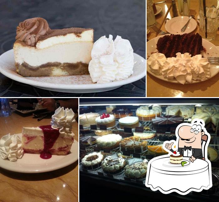 The Cheesecake Factory te ofrece gran variedad de dulces