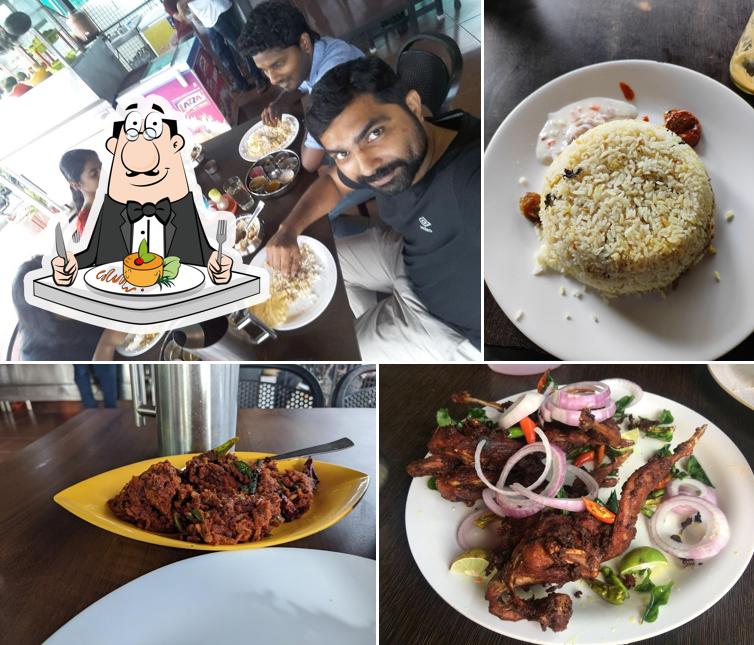 Food at Golden Samovar Restaurant