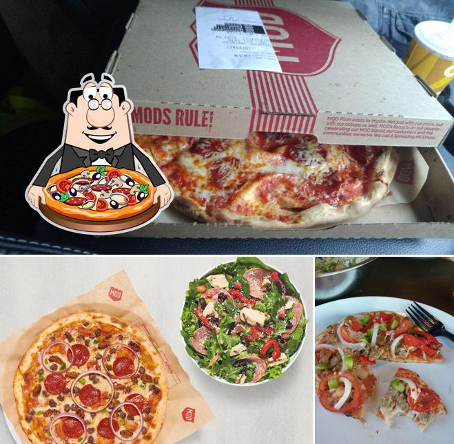 В "MOD Pizza" вы можете отведать пиццу