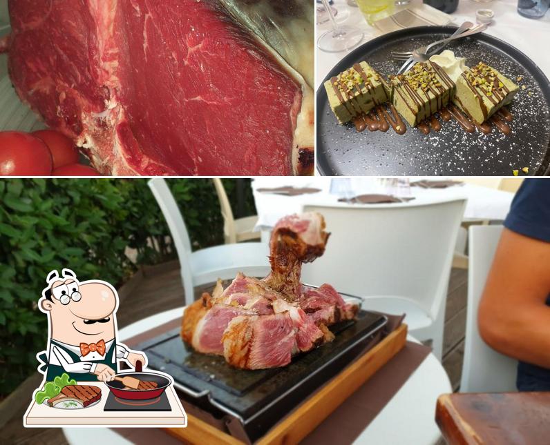 C'è un'ampia selezione di pasti per gli amanti della carne