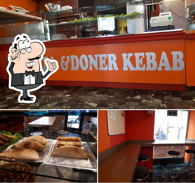 Gli interni di Pak Pizza Doner Kebab