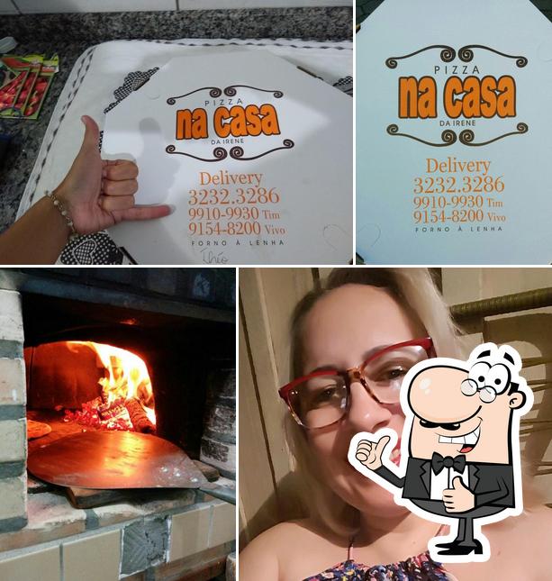 Look at this image of Pizza Na Casa Da Irene