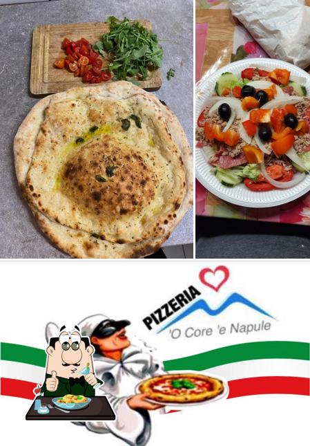 Comida en Pizzeria 'O Core 'e Napule