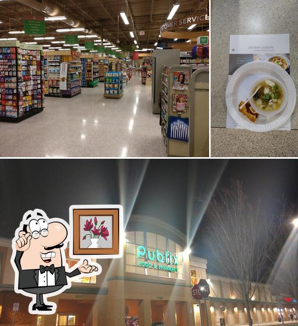 Among different things one can find interior and food at Publix Super Market at Sorrento Hills Village