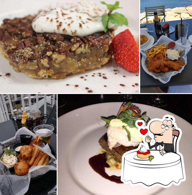 The Coast Guard House Restaurant provides a selection of sweet dishes