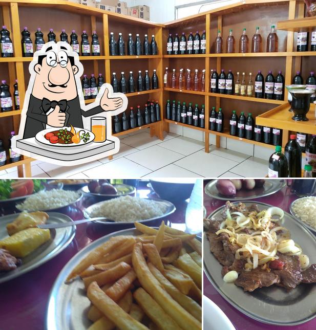 Dê uma olhada a imagem apresentando comida e bebida no Restaurante - Chapão Ranchos