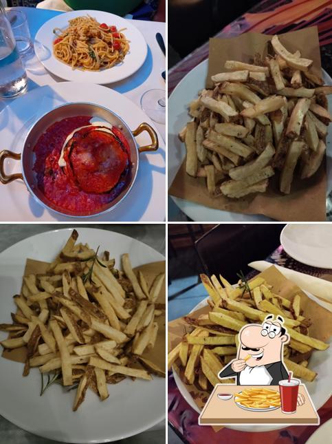 Patatine fritte al la spaghetteria