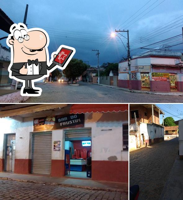 Veja imagens do exterior do Bar Do Faustinho