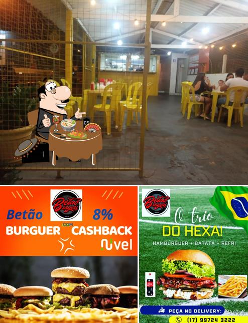 Comida em Betão Burger - Unidade Bady Bassitt