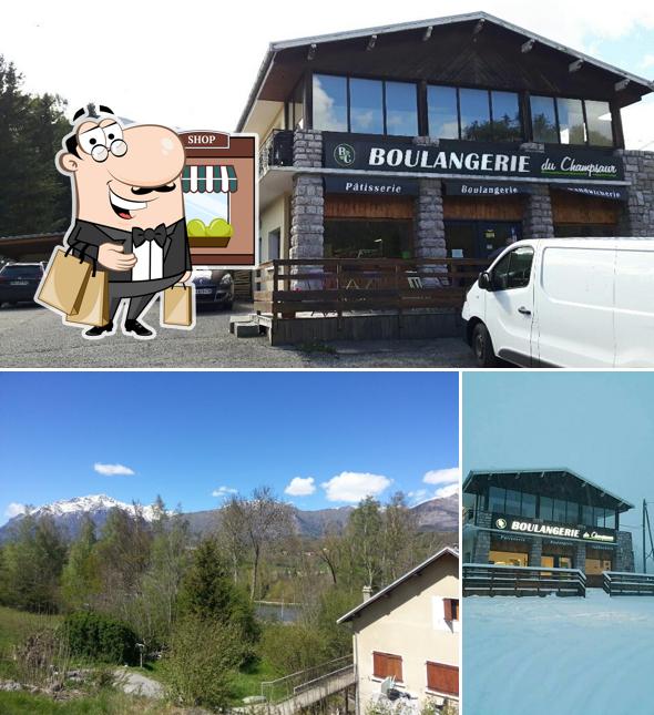 L'extérieur de Boulangerie du Champsaur