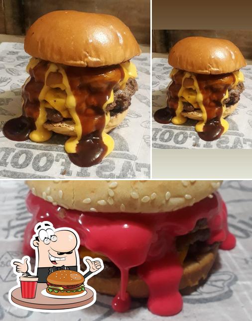 Consiga um hambúrguer no Pc Burger Artesanal