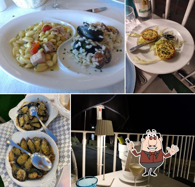 Platti al Ristorante Grotta Ardito
