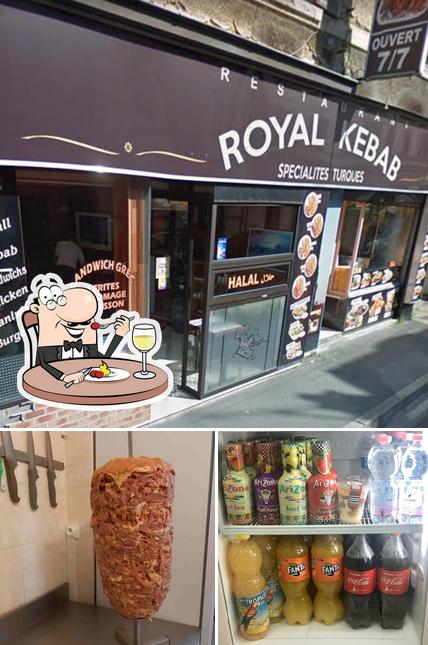 La nourriture et boisson du restaurant