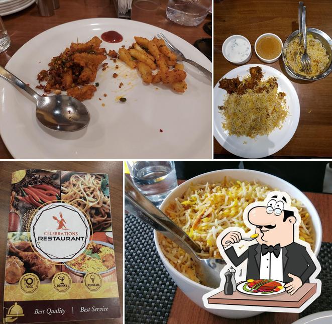 Food at Celebrations Restaurant