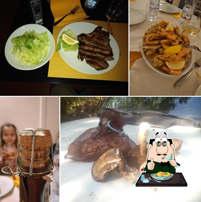 Platti al Ristorante Pizzeria La Barca