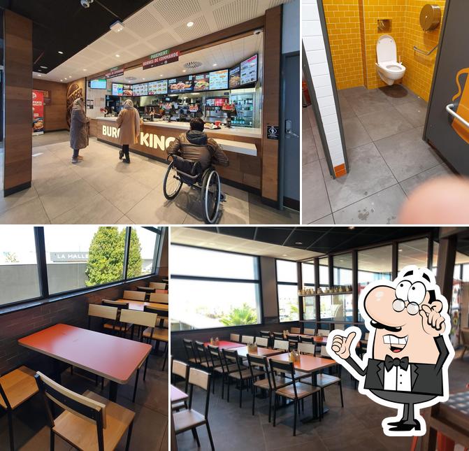 L'intérieur de Burger King