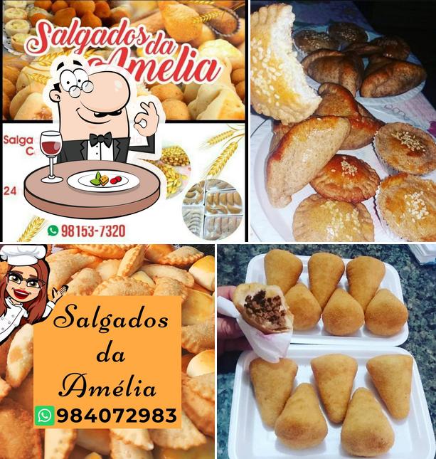 Comida em Salgados da Amélia