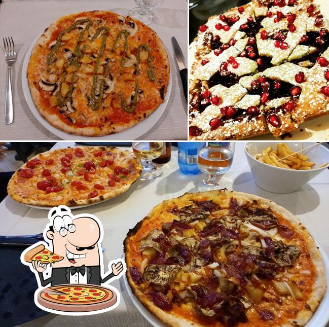 Order various types of pizza