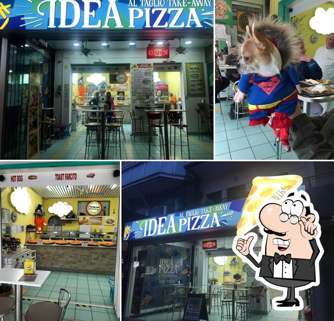 L'intérieur de Idea pizza & Kebab