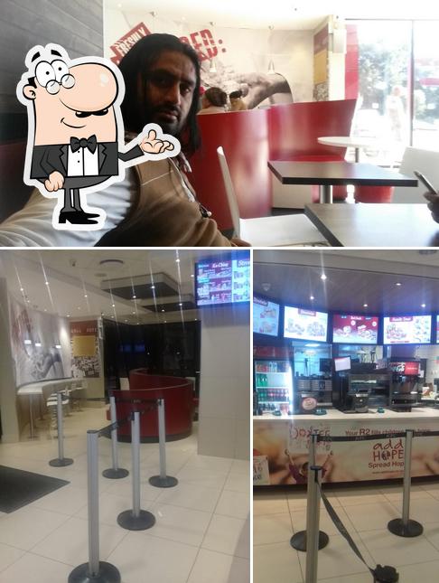 The interior of KFC Cradock