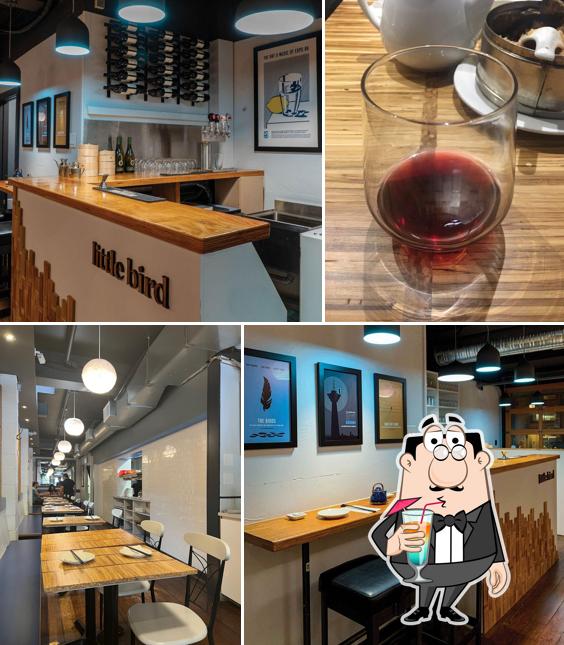 La photo de la boire et intérieur concernant Little Bird Dim Sum + Craft Beer