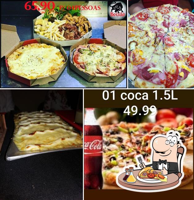 Попробуйте пиццу в "Boizão Churrascaria e Pizzaria Santa Amelia"