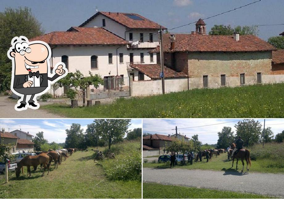 Gli esterni di Cascina Monticone