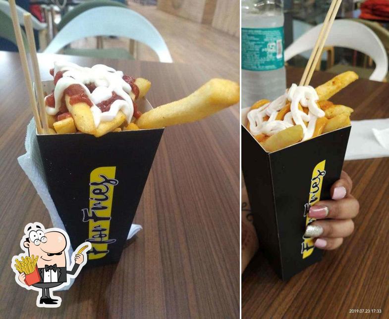 Taste fries at F For Fries