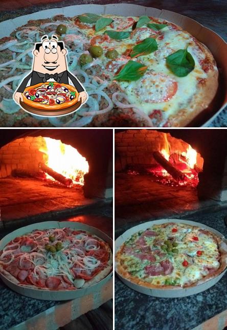 Experimente diferentes tipos de pizza