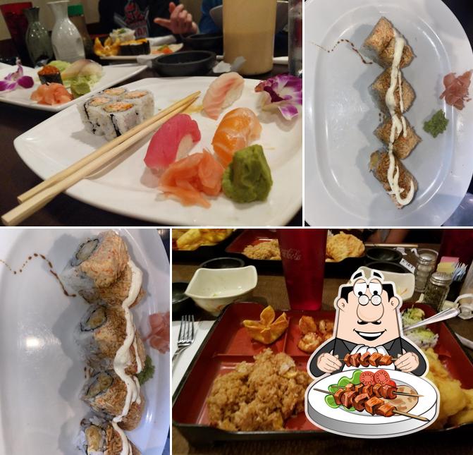 Блюда в "Umi Japanese Steakhouse & Sushi Bar"