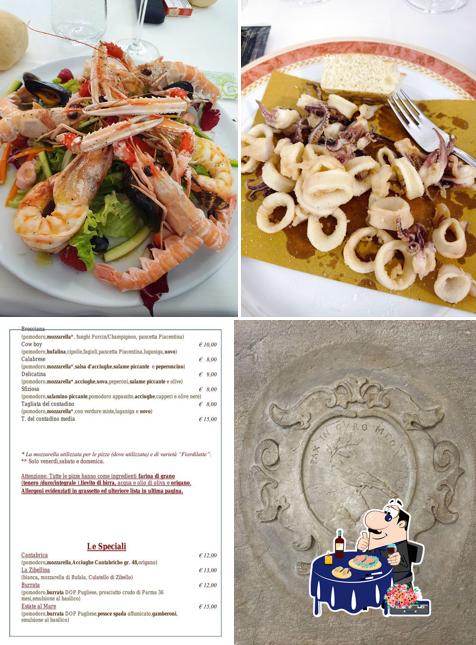 Ordina tra i vari pasti di mare disponibili a Epoca