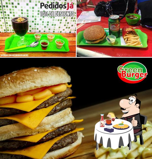 Hambúrguer em Green Burger