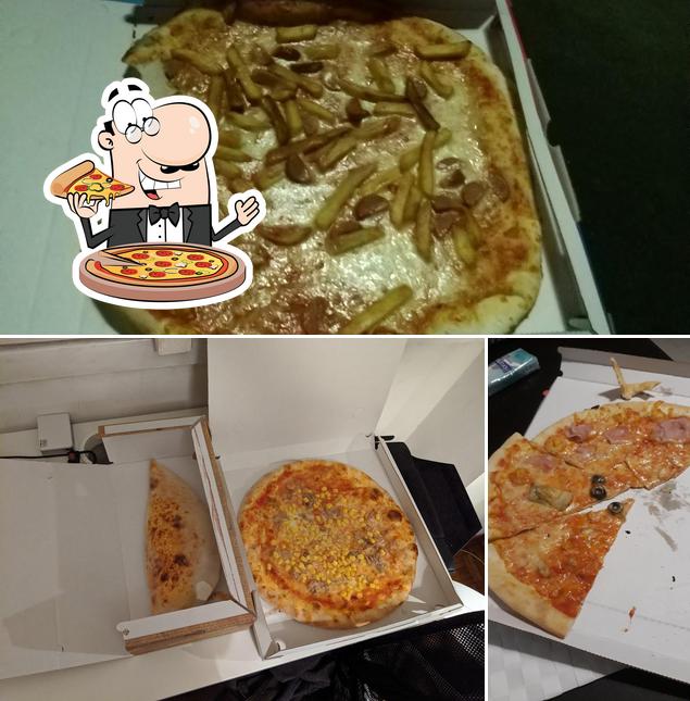 Scegli una pizza a Pizzeria Romana Dai Burini