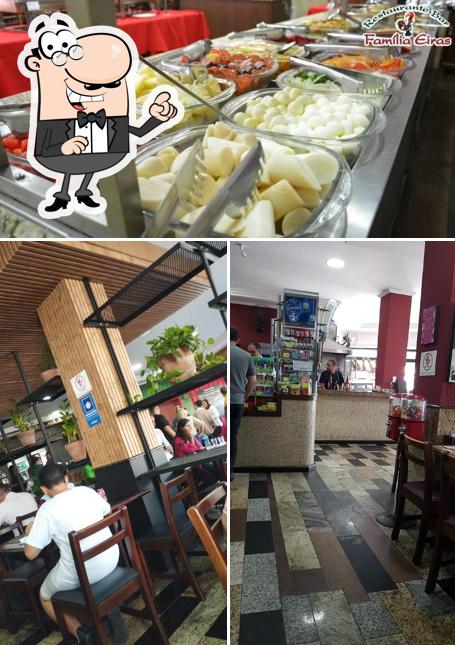 O Restaurante Bar Família Eiras se destaca pelo interior e comida