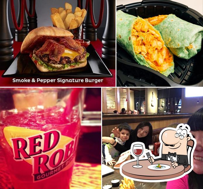 Meals at Red Robin Gourmet Burgers and Brews