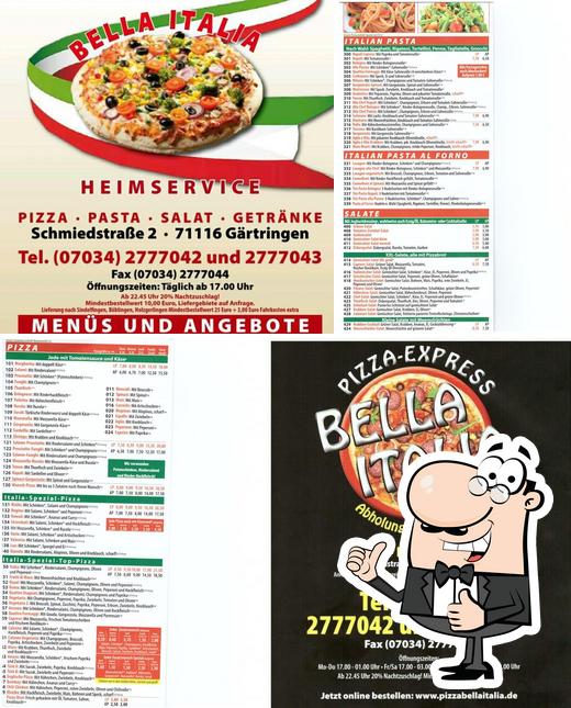 Look at the photo of Bella Italia Pizza Pasta Basta