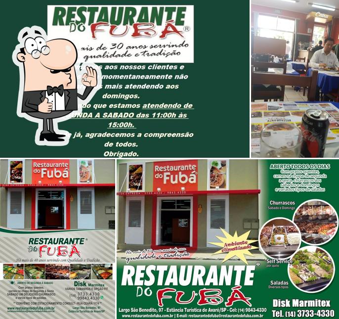 Here's a picture of Restaurante do Fubá
