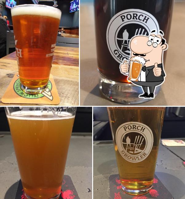 Porch Growler in Worthington Restaurant menu and reviews