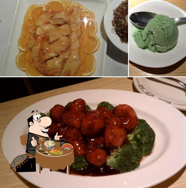 Meals at Gim Ling Restaurant