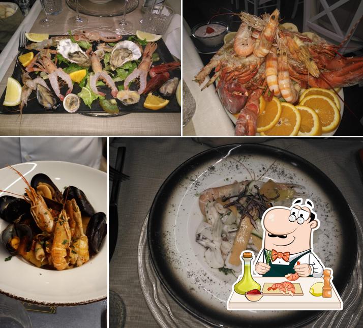 Gli ospiti di Crudo e Bollicine possono provare vari pasti di mare