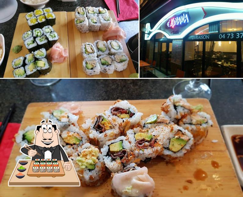 A www.63okinawa.fr Okinawa sushi, vous pouvez déguster des sushis