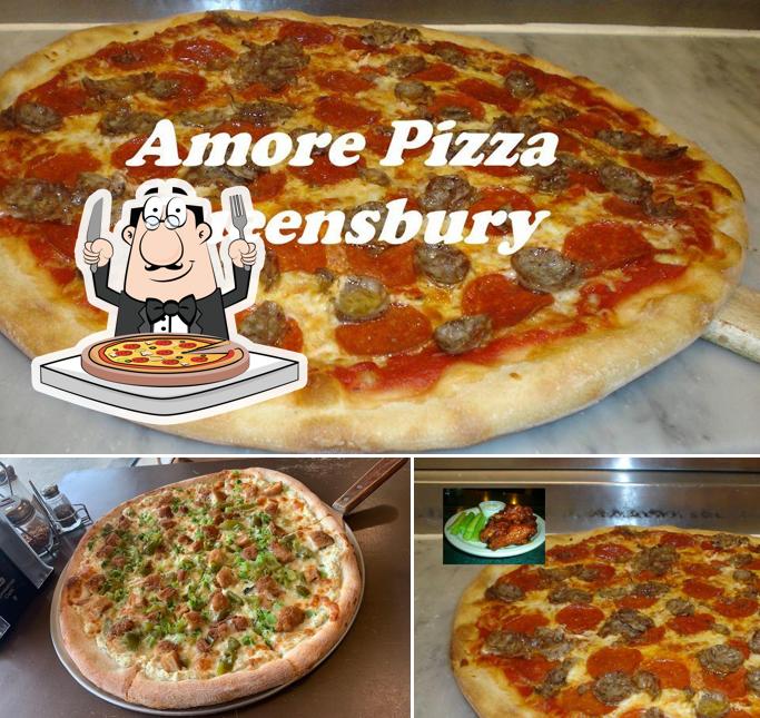 Amore Pizza in Queensbury Restaurant menu and reviews