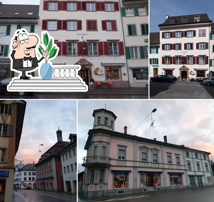 Gli esterni di Bäckerei Konditorei Café Mor, Villnachern