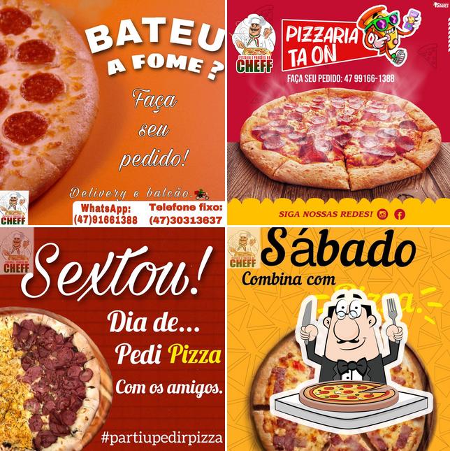 Consiga pizza no Pizzaria do Cheff